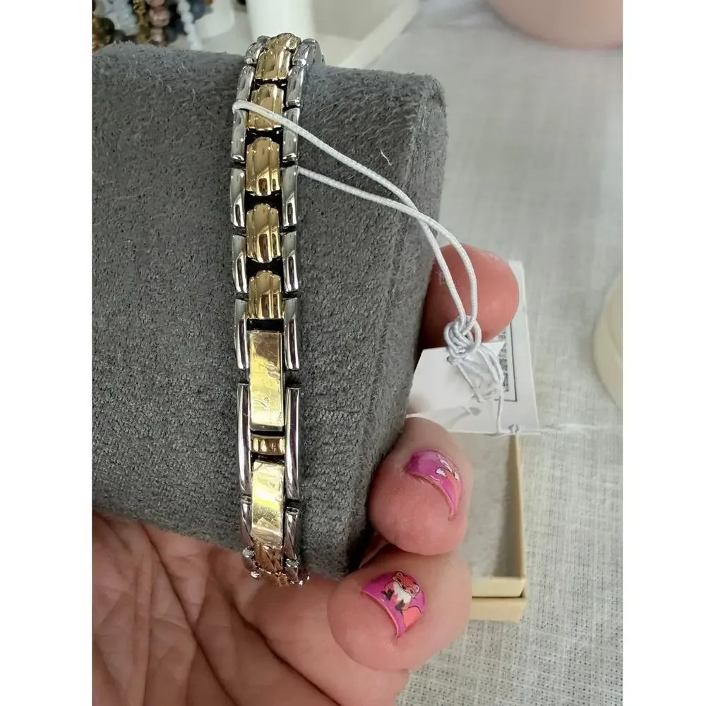 Armitron Women’s Two-Tone Diamond Watch New with Box & Booklet